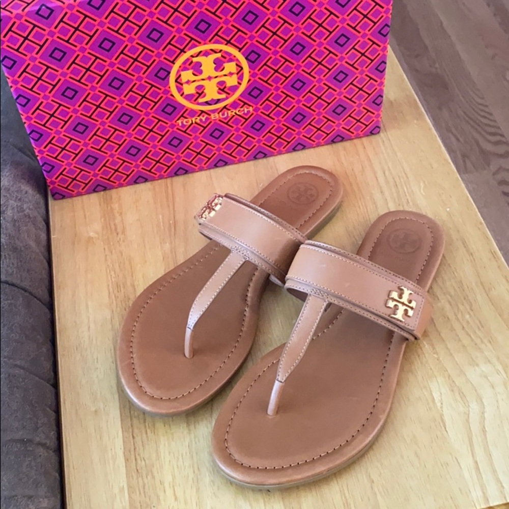 Like New Tory Burch Sandals! Worn Once!!